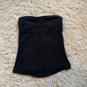 Strapless black shirt size small